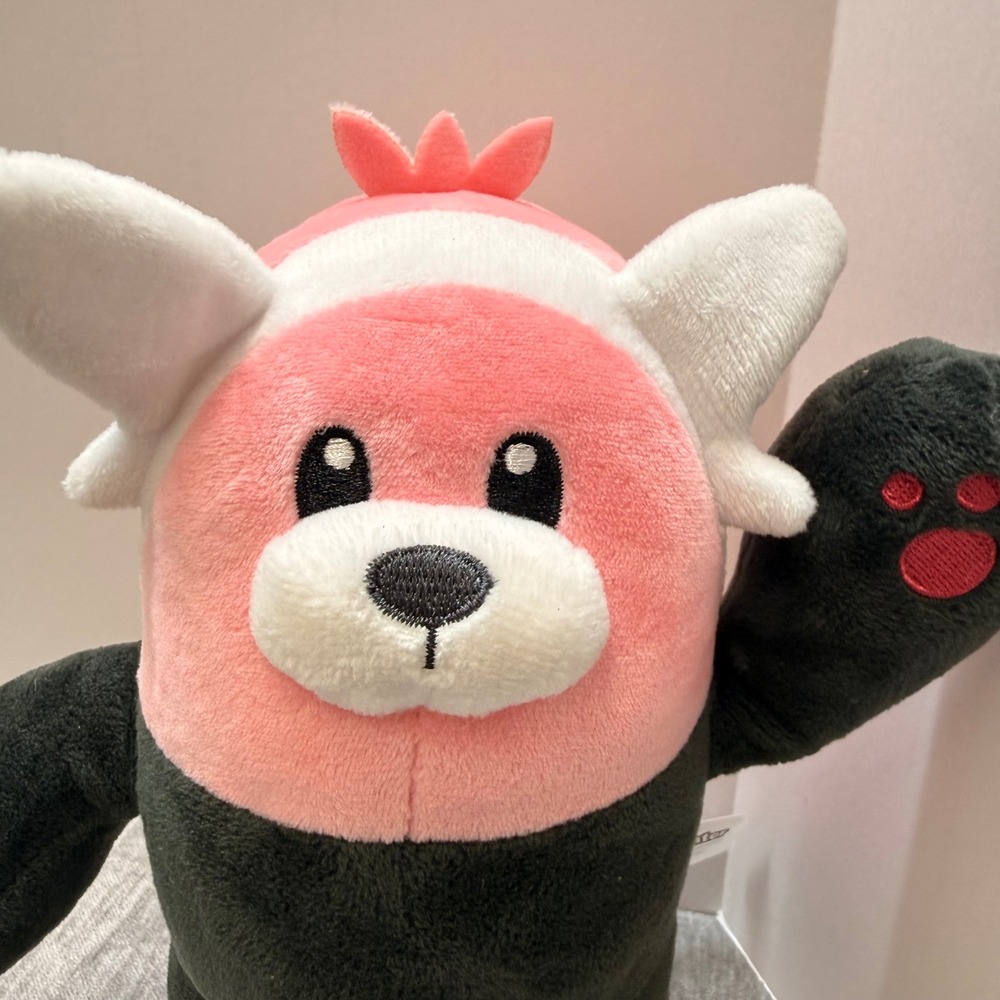 Pokemon Center Bewear Plush 9 Inch Pink Black Stuffed Animal Toy 2016 Sun Moon